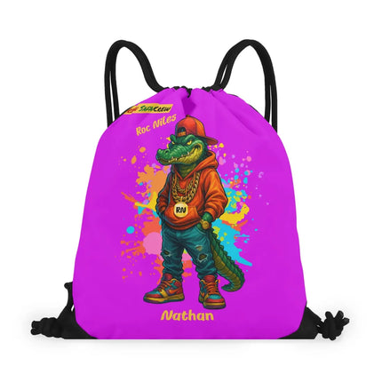 Roc Niles - Urban Safari Crew - drawstring bag