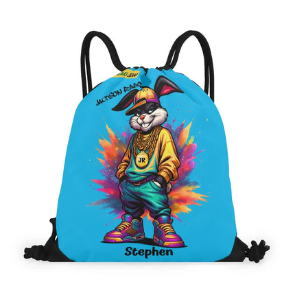 Jackson Rabbit - Urban Safari Crew - drawstring bag