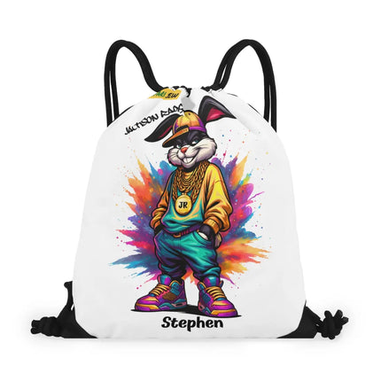 Jackson Rabbit - Urban Safari Crew - drawstring bag