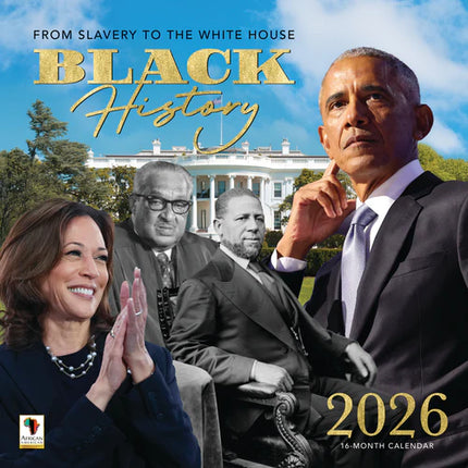 Black History 2026 Wall Calendar