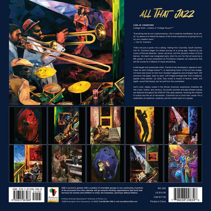 All That Jazz - 2026 Wall Calendar