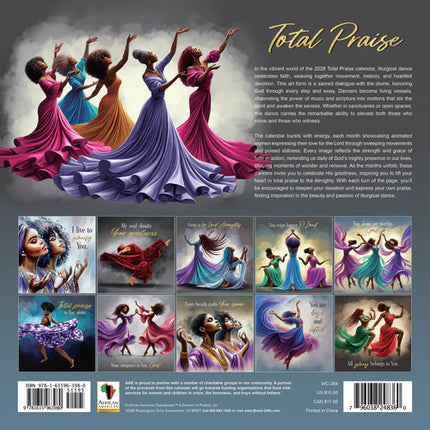 Total Praise - 2026 Wall Calendar