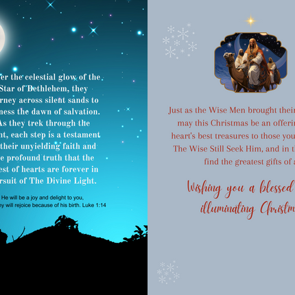 The Wise Still Seek Him - Christmas Cards