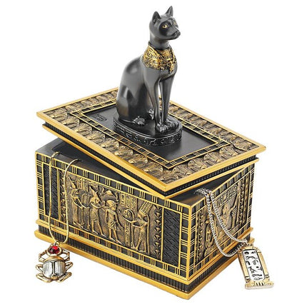 Royal Bastet Egyptian Keepsake Box