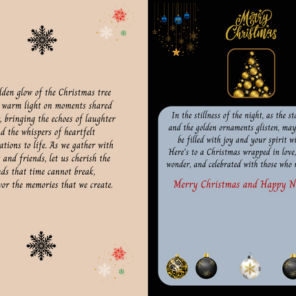 Merry Christmas Tree - Christmas Cards