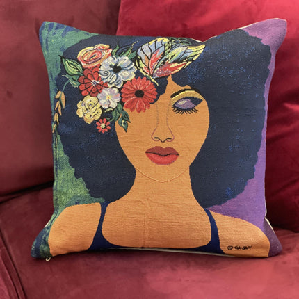 Believe Blossom Become - pillow case