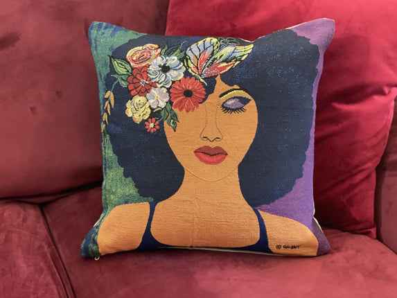 Believe Blossom Become - pillow case