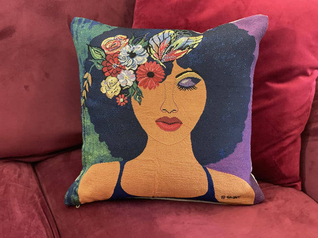 Believe Blossom Become - pillow case