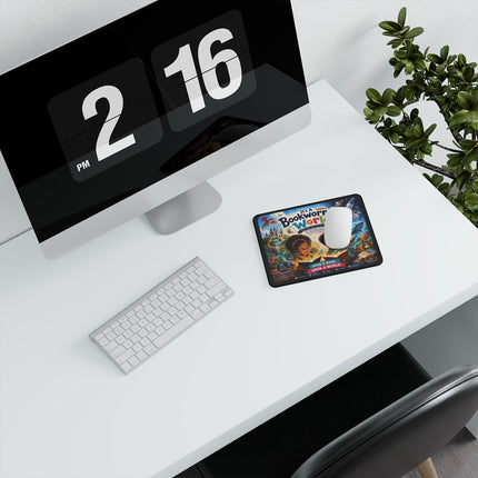 It's A Bookworm's World Mouse Pad-1