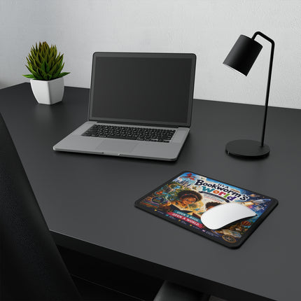 It's A Bookworm's World Mouse Pad-1