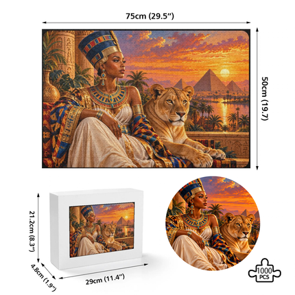 Born To Reign - The Queen Within - 500-Piece Jigsaw Puzzle