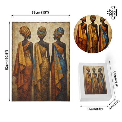 Cultural Elegance - Jigsaw Puzzle - 500 pieces