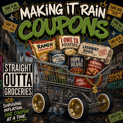 Making It Rain Coupons – Inflation Survival T-shirt