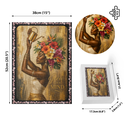 Grow Your Mind - Jigsaw Puzzle - 500 pieces