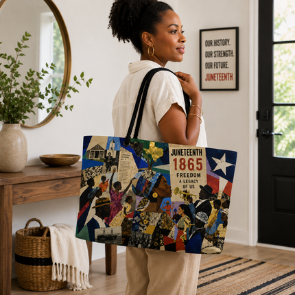 Juneteenth: Legacy of Freedom Weekender Tote