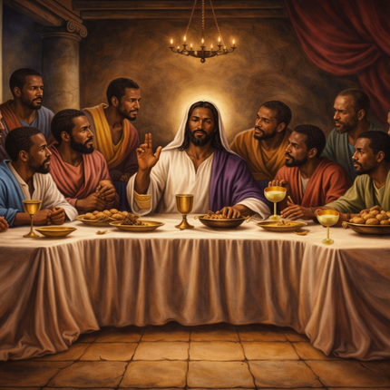 Black Last Supper - Jigsaw Puzzle - 1000 Piece