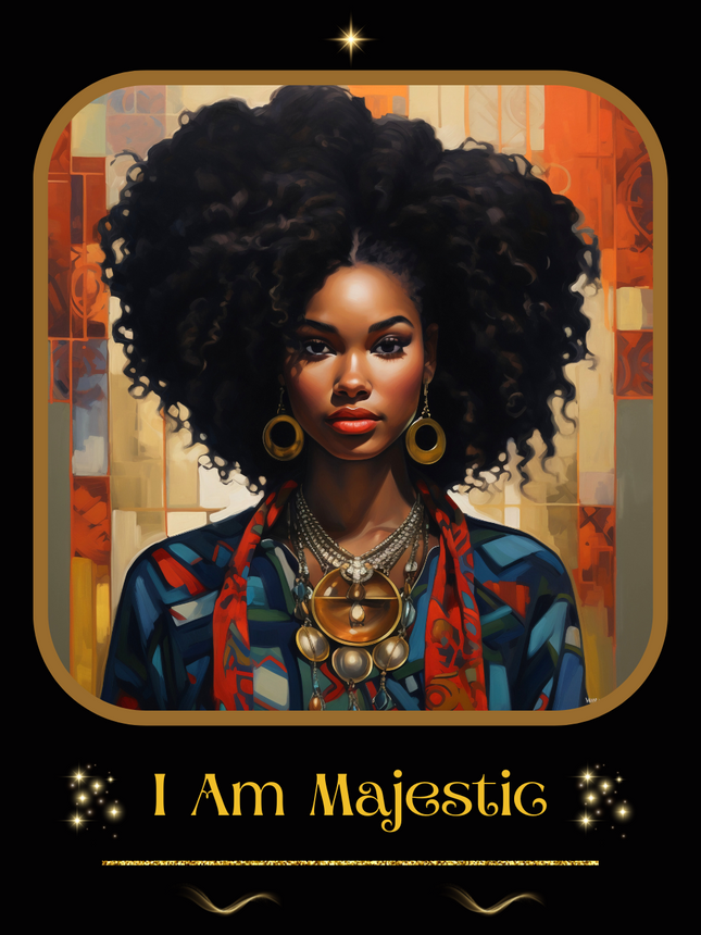 I Am Majestic - magnet