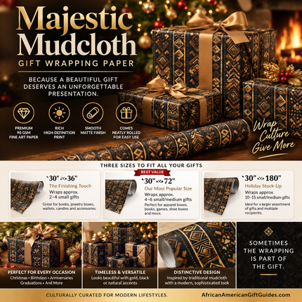 Majestic Mudcloth - Gift Wrapping Paper