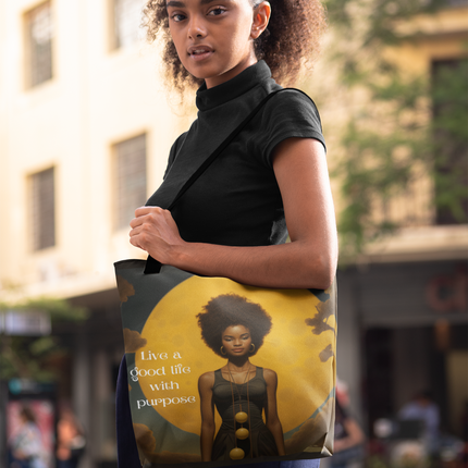 Live a Good Life With Purpose - Tote Bag
