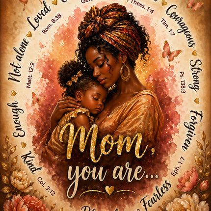 Mom You Are - plush blanket