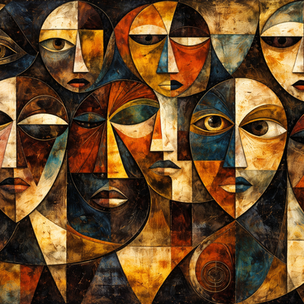 Mosaic Masks - Jigsaw Puzzle - 1000 Piece