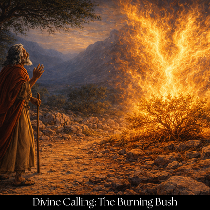 Moses The Burning Bush - Jigsaw Puzzle - 1000 Piece