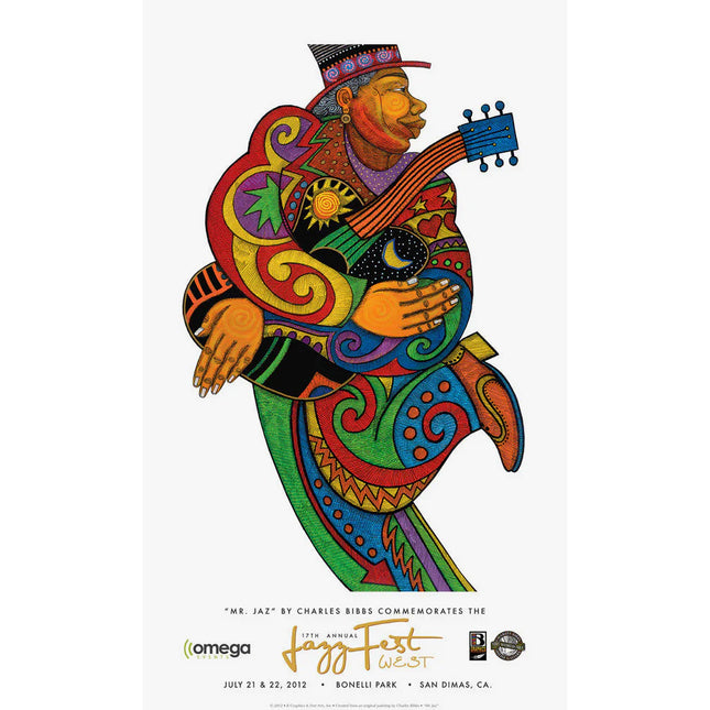 Mr Jaz - print by Charles Bibbs
