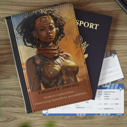 Futuristic Journey - Passport Holder