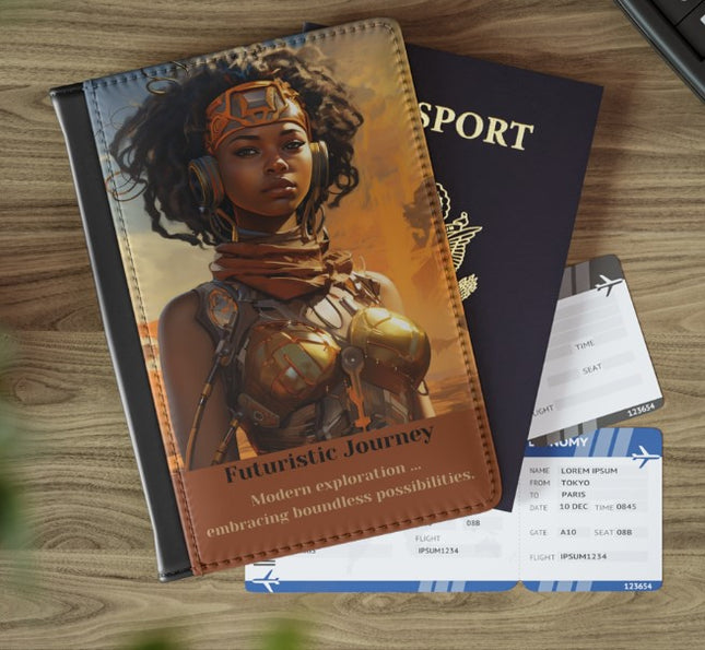 Futuristic Journey - Passport Holder