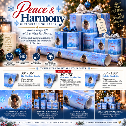 Peace & Harmony - Gift Wrapping Paper