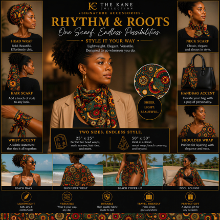 Rhythm & Roots - Fashion Scarf & Body Wrap
