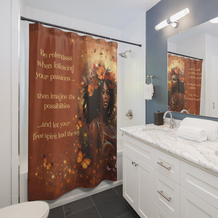 Free Spirit - Shower Curtain