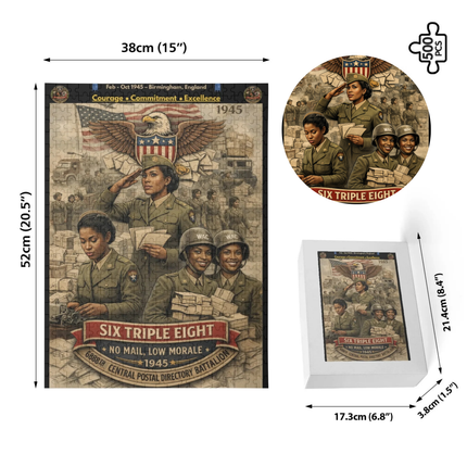 Six Triple Eight - Jigsaw Puzzle - 500 Piece