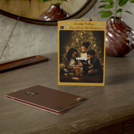 Sneaky Peeking - Christmas Cards