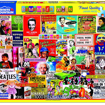 Remember When - 1000 piece jigsaw puzzle