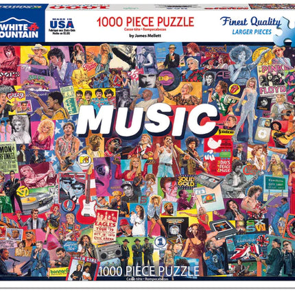 Music - 1000 piece jigsaw puzzle