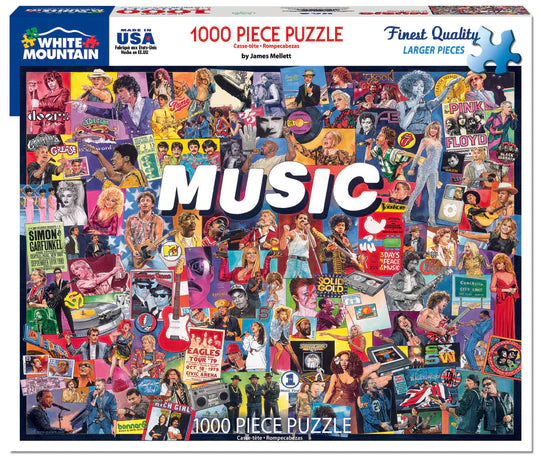 Music - 1000 piece jigsaw puzzle