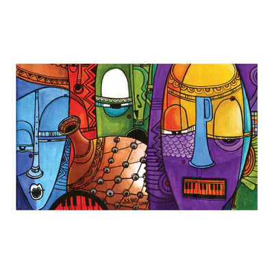 Jazz Masks - memory foam shower mat