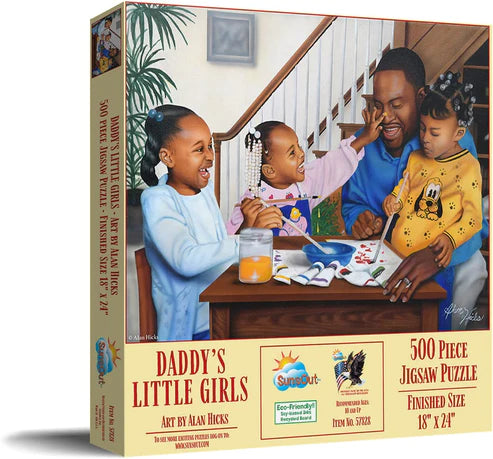 Daddys Little Girls - 500 piece jigsaw puzzle